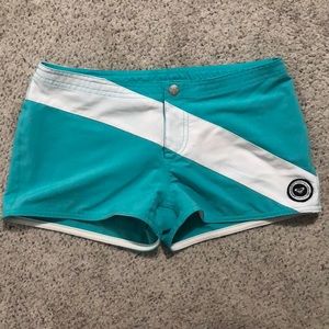 Roxy swim shorts size 0